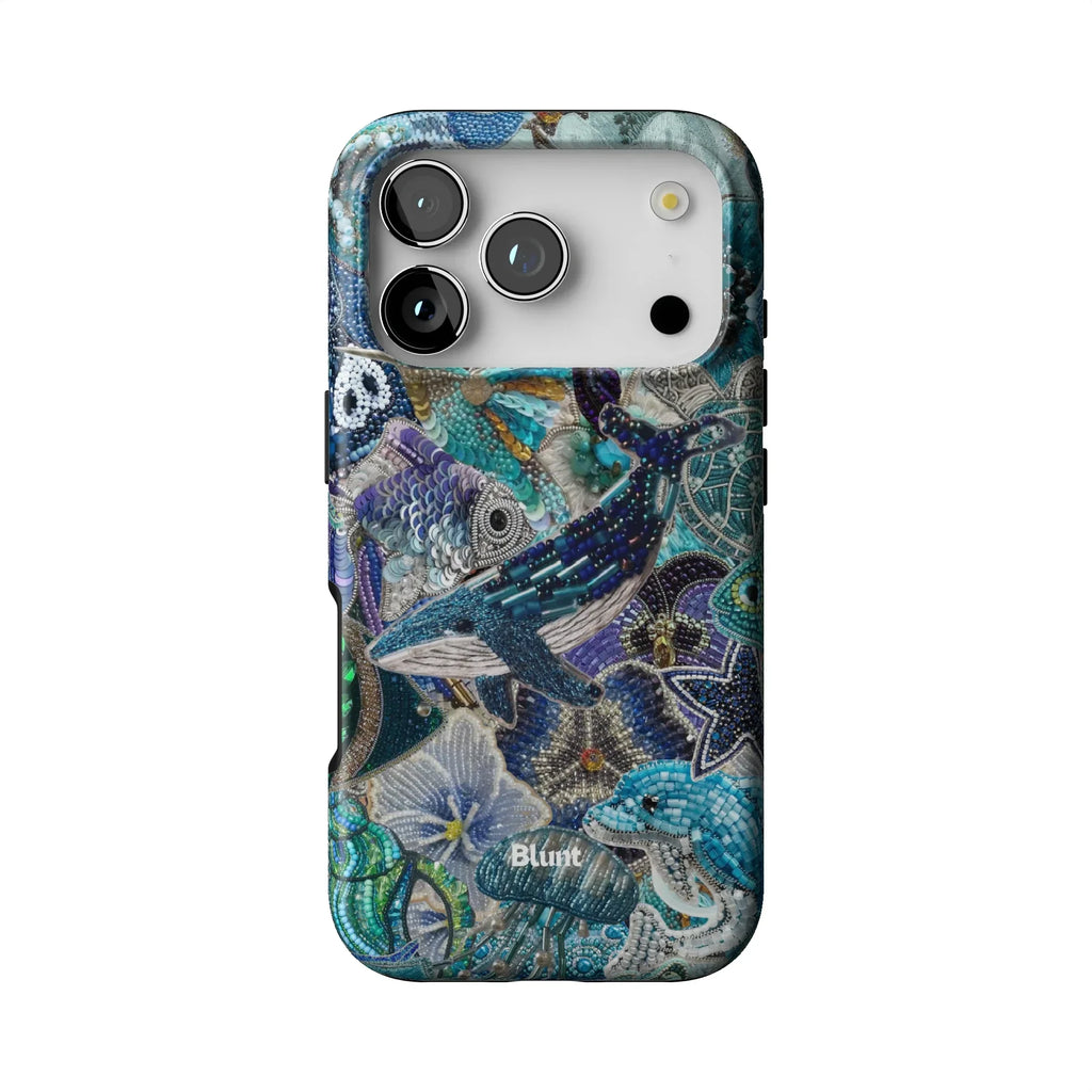 Blue Crush iPhone Case