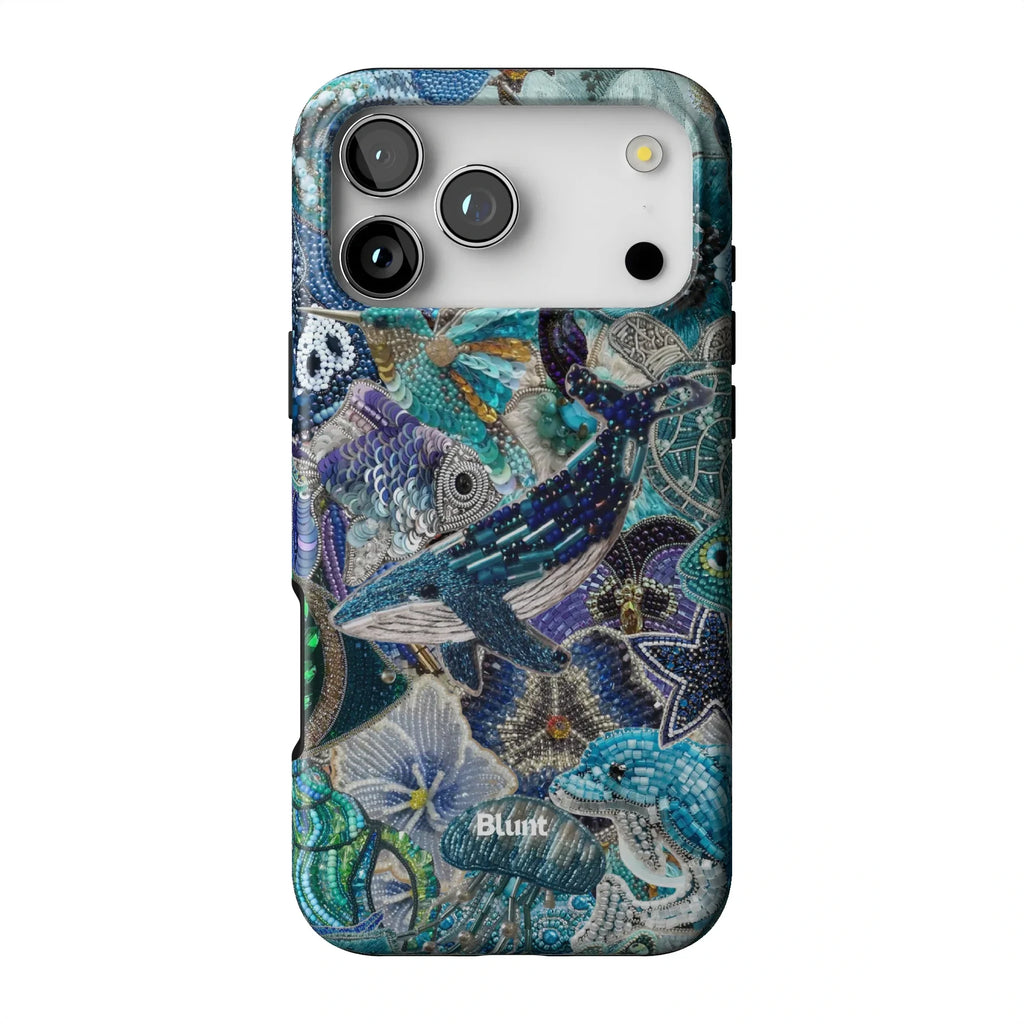 Blue Crush iPhone Case
