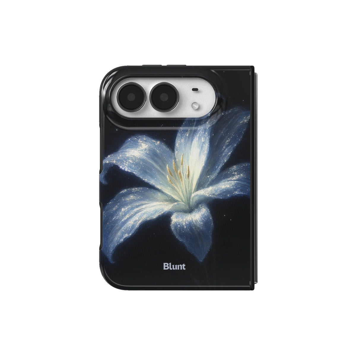 Blue Lilly iPhone Case