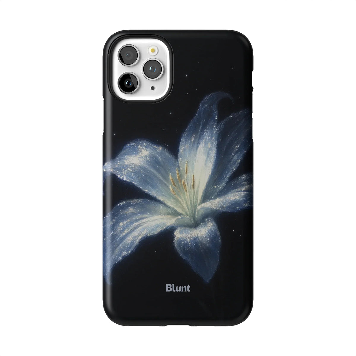 Blue Lilly iPhone Case