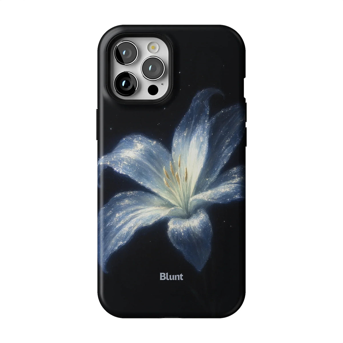 Blue Lilly iPhone Case