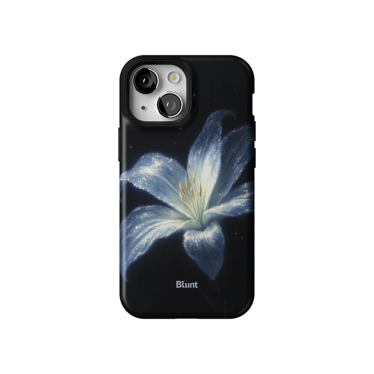 Blue Lilly iPhone Case