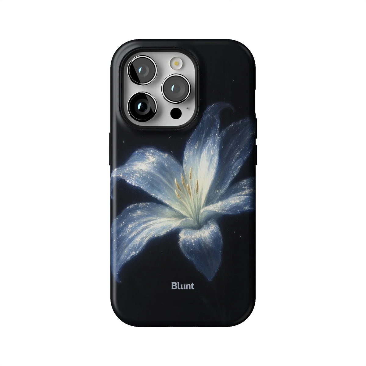 Blue Lilly iPhone Case