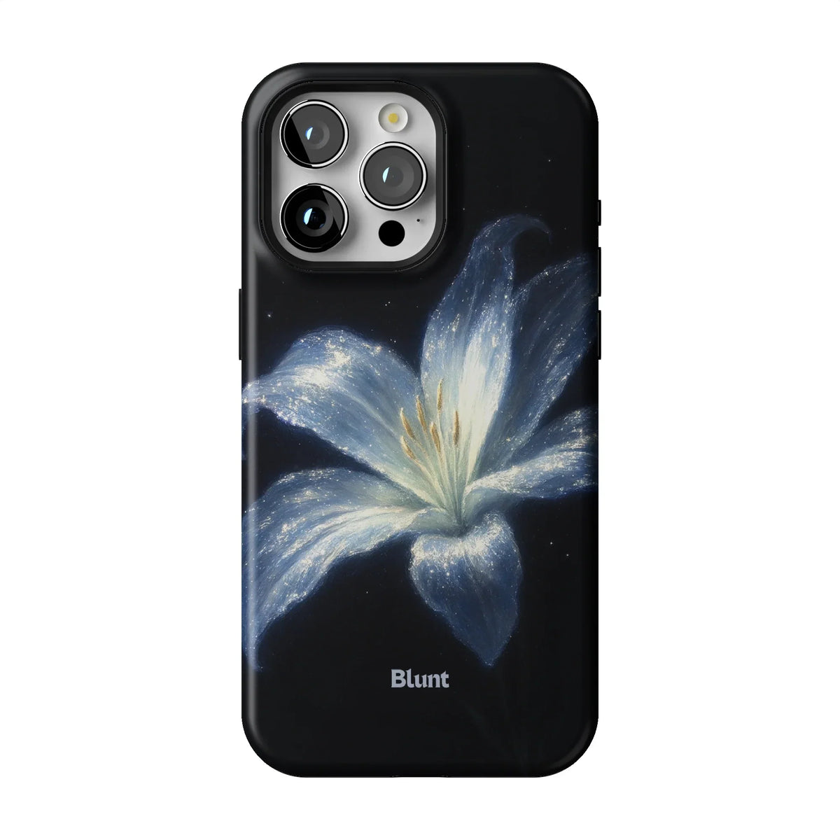 Blue Lilly iPhone Case