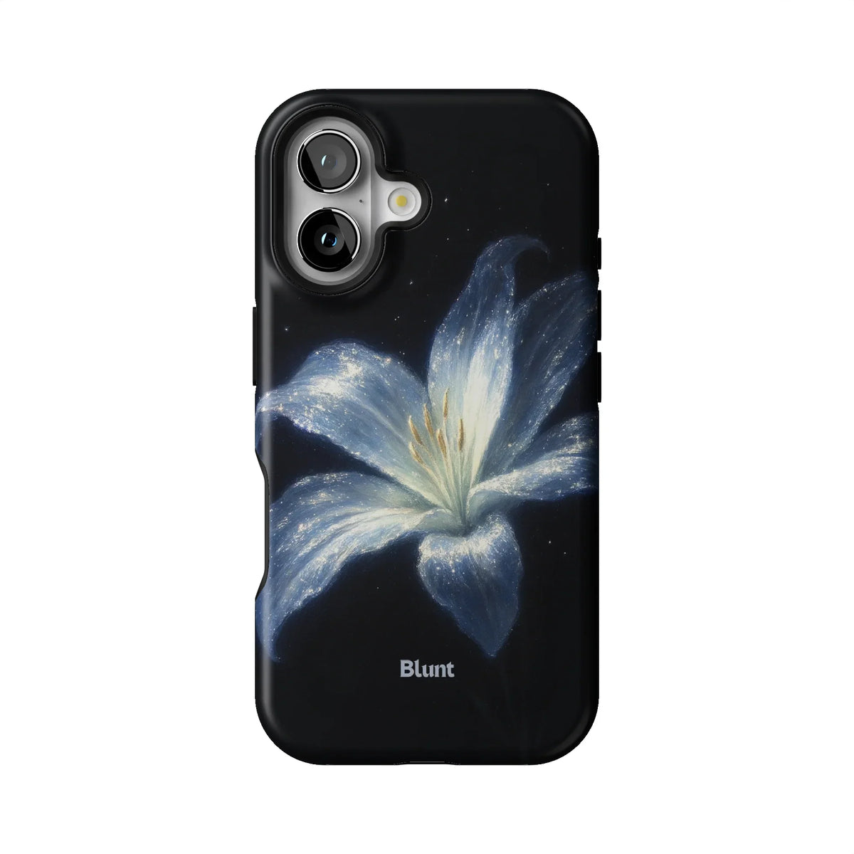 Blue Lilly iPhone Case