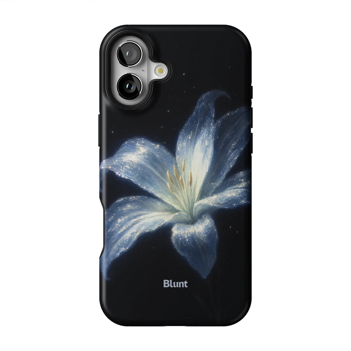 Blue Lilly iPhone Case