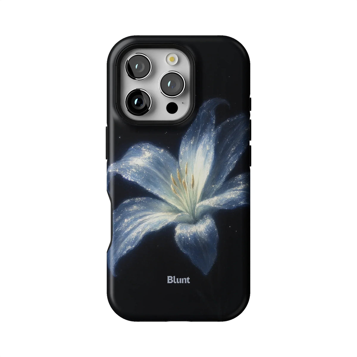 Blue Lilly iPhone Case