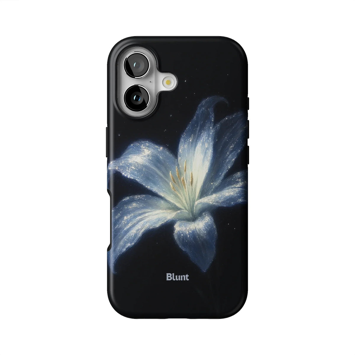 Blue Lilly iPhone Case