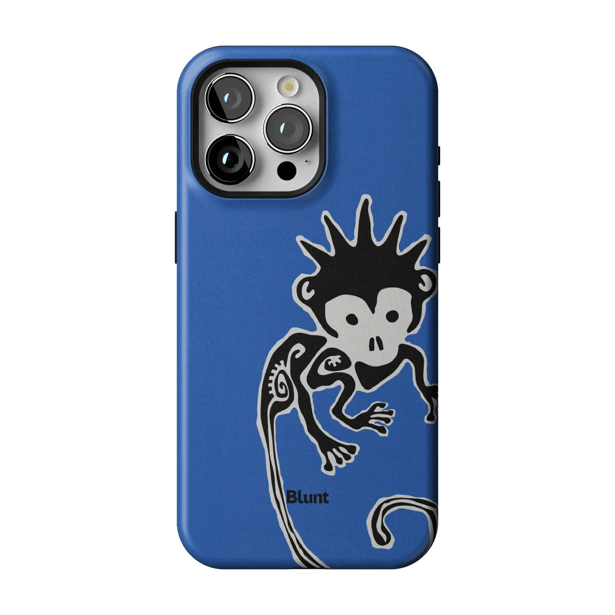 Blue Monkey iPhone Case
