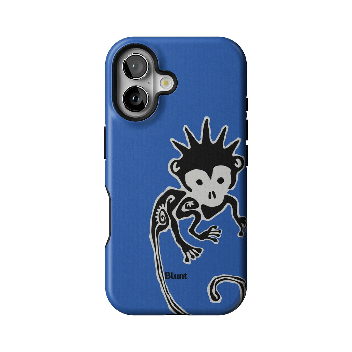 Blue Monkey iPhone Case