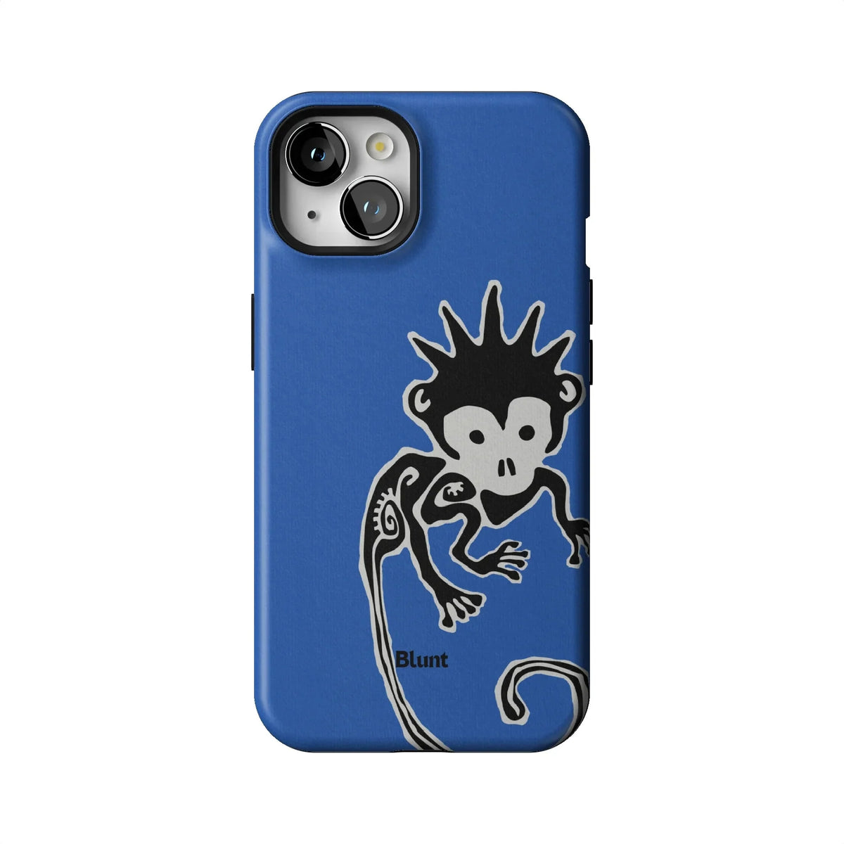 Blue Monkey iPhone Case
