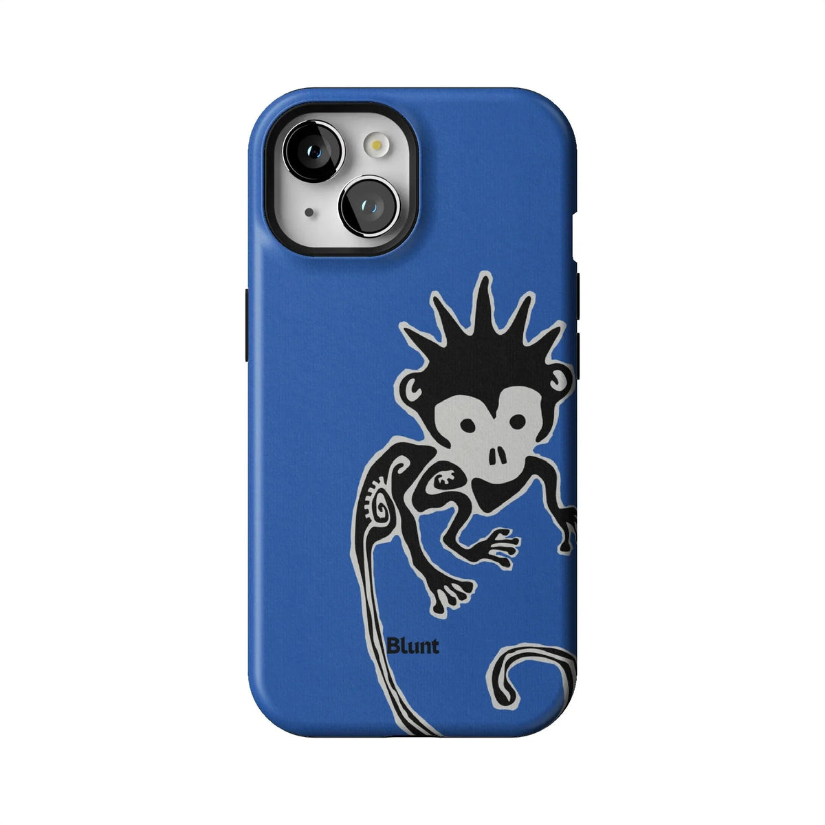 Blue Monkey iPhone Case