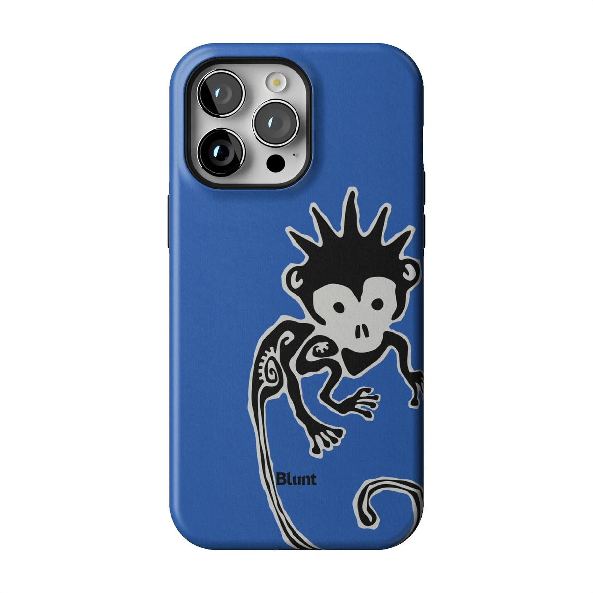 Blue Monkey iPhone Case