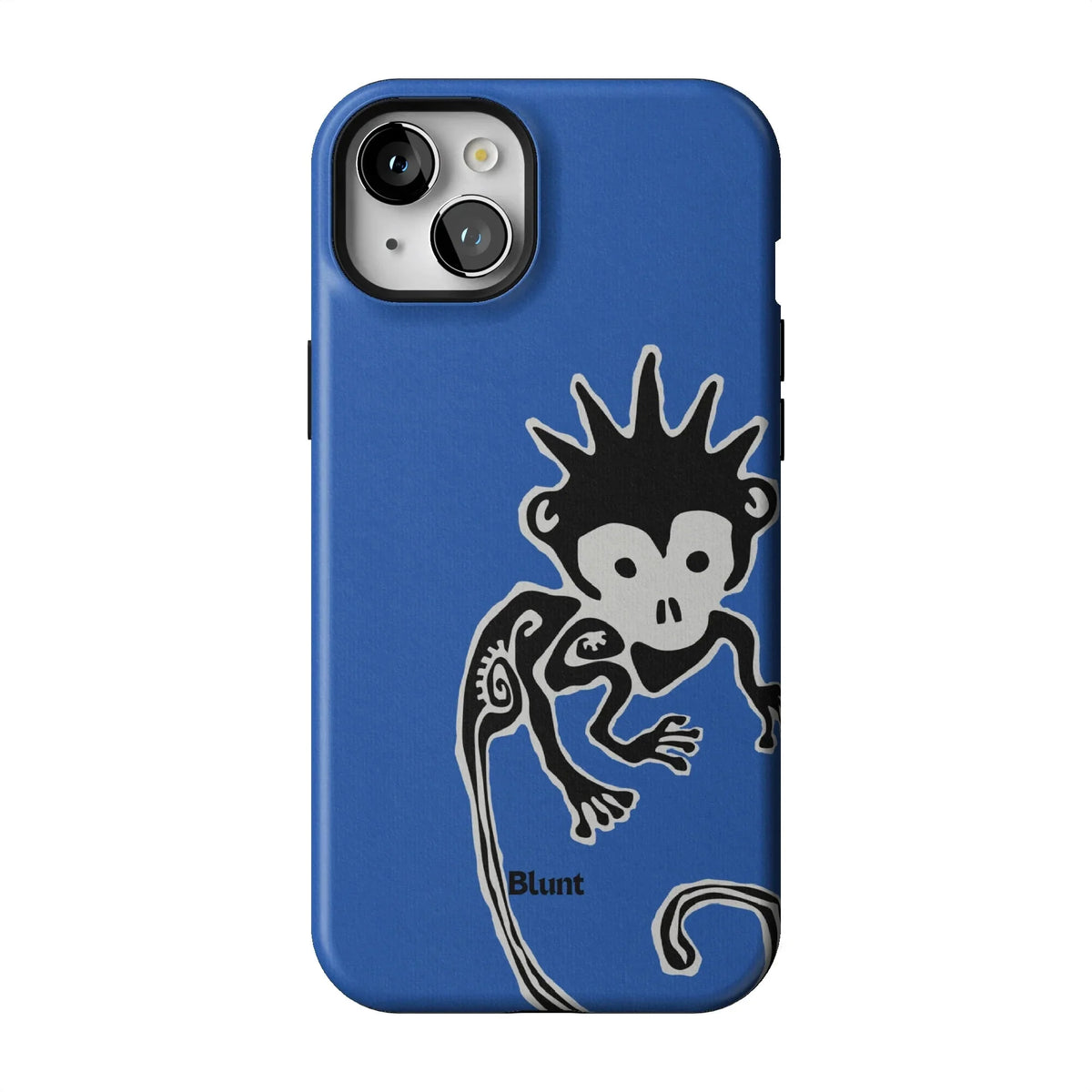 Blue Monkey iPhone Case