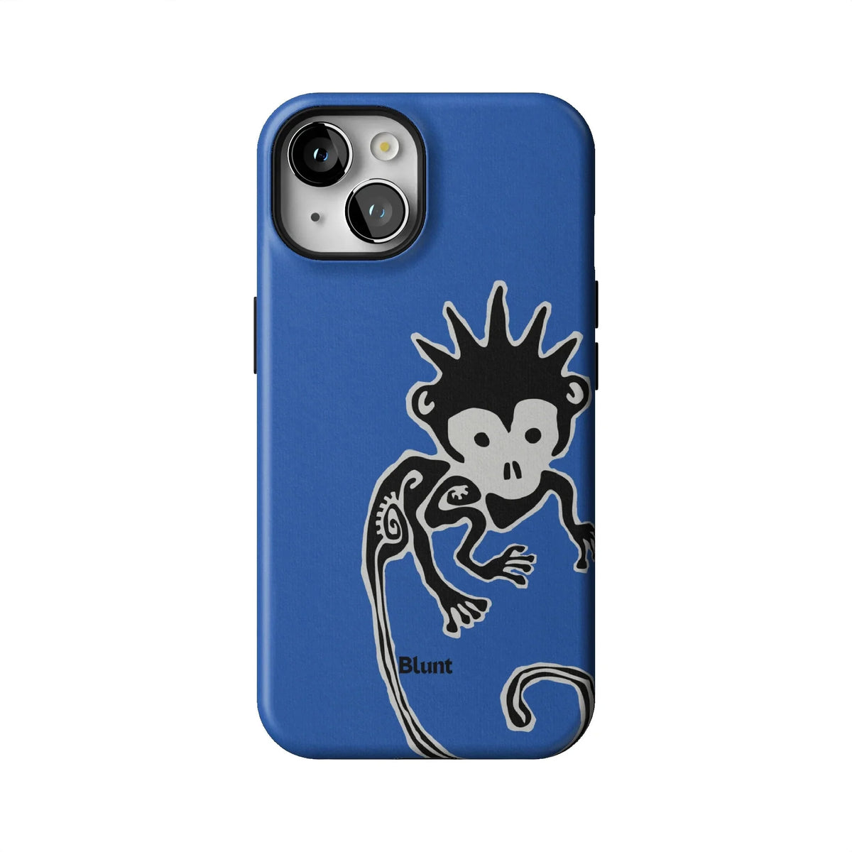 Blue Monkey iPhone Case