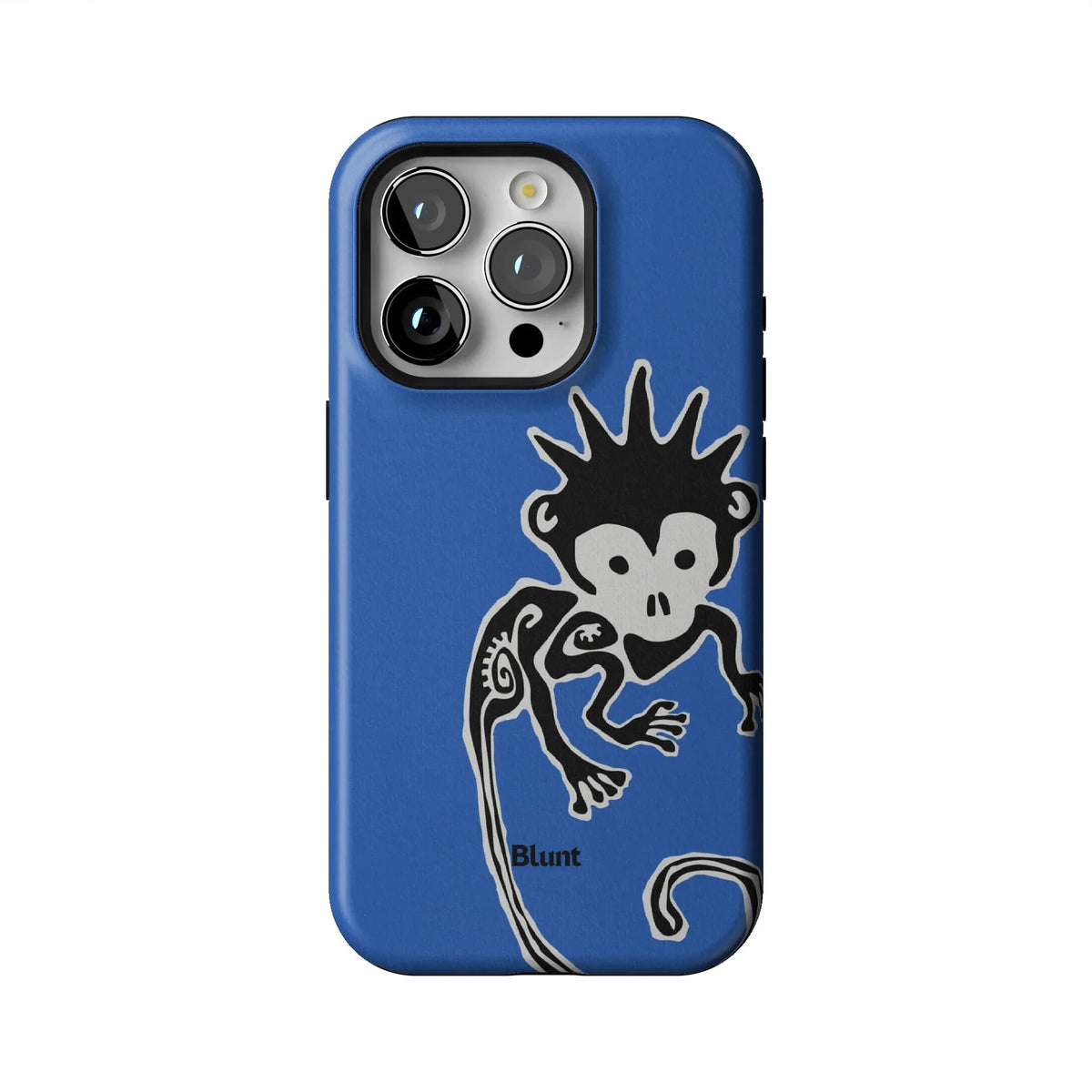 Blue Monkey iPhone Case