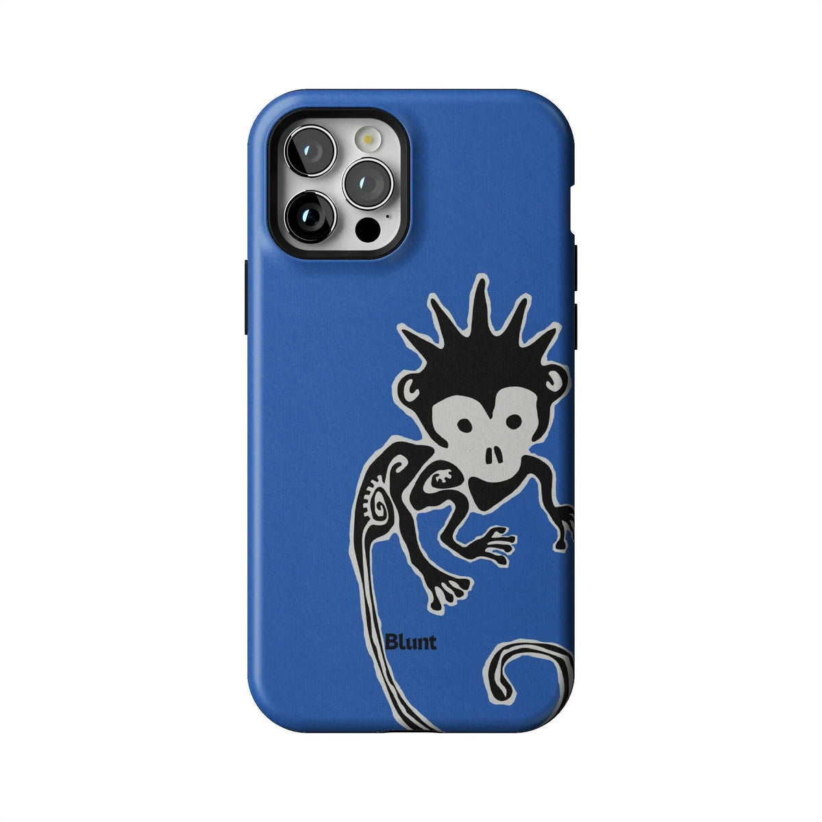 Blue Monkey iPhone Case