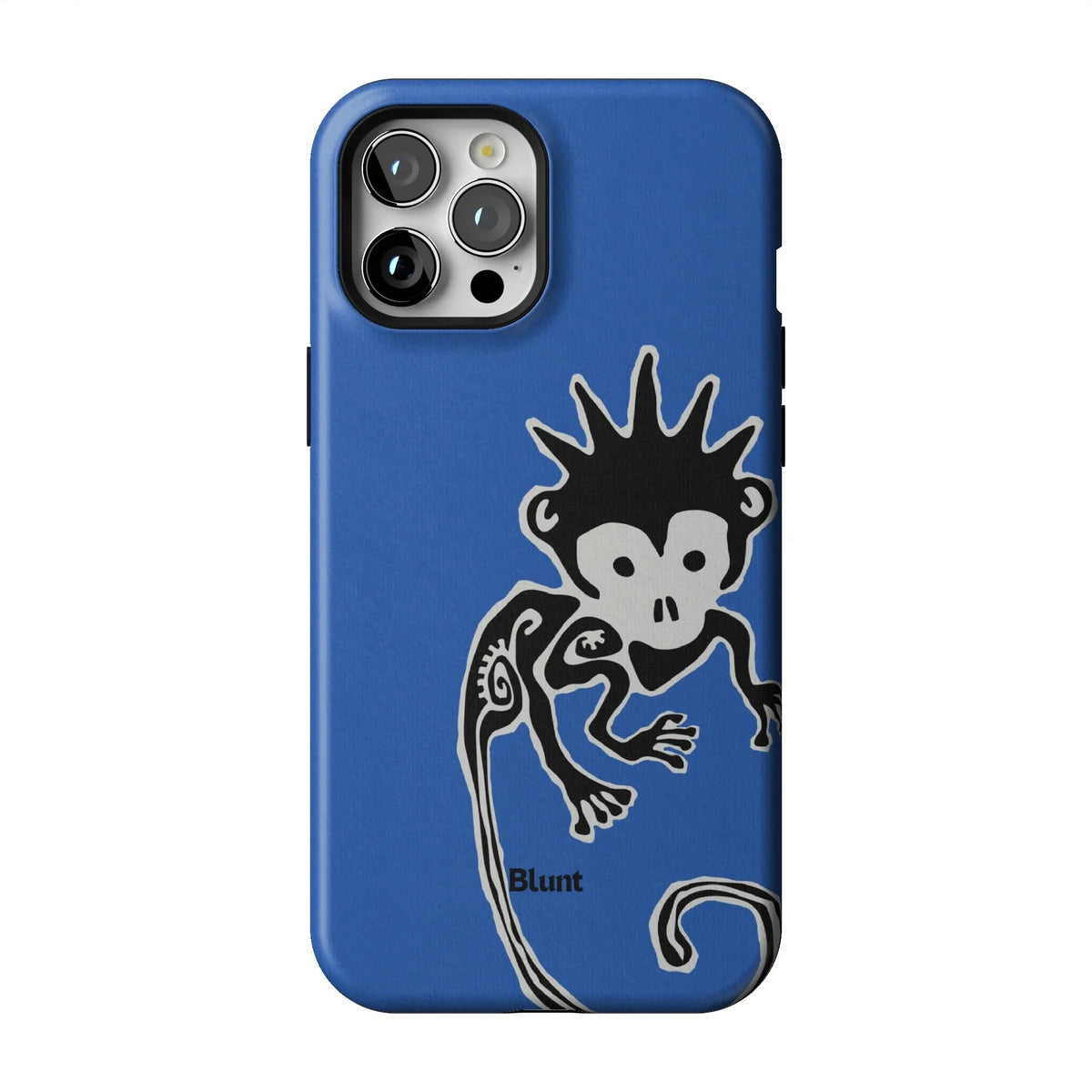 Blue Monkey iPhone Case