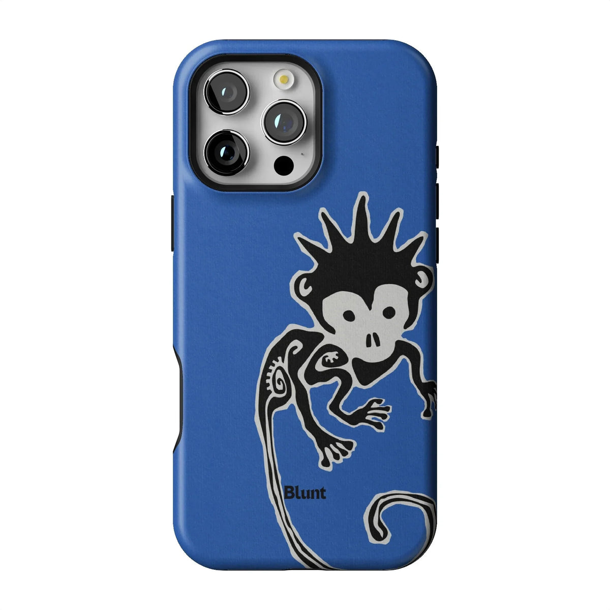 Blue Monkey iPhone Case