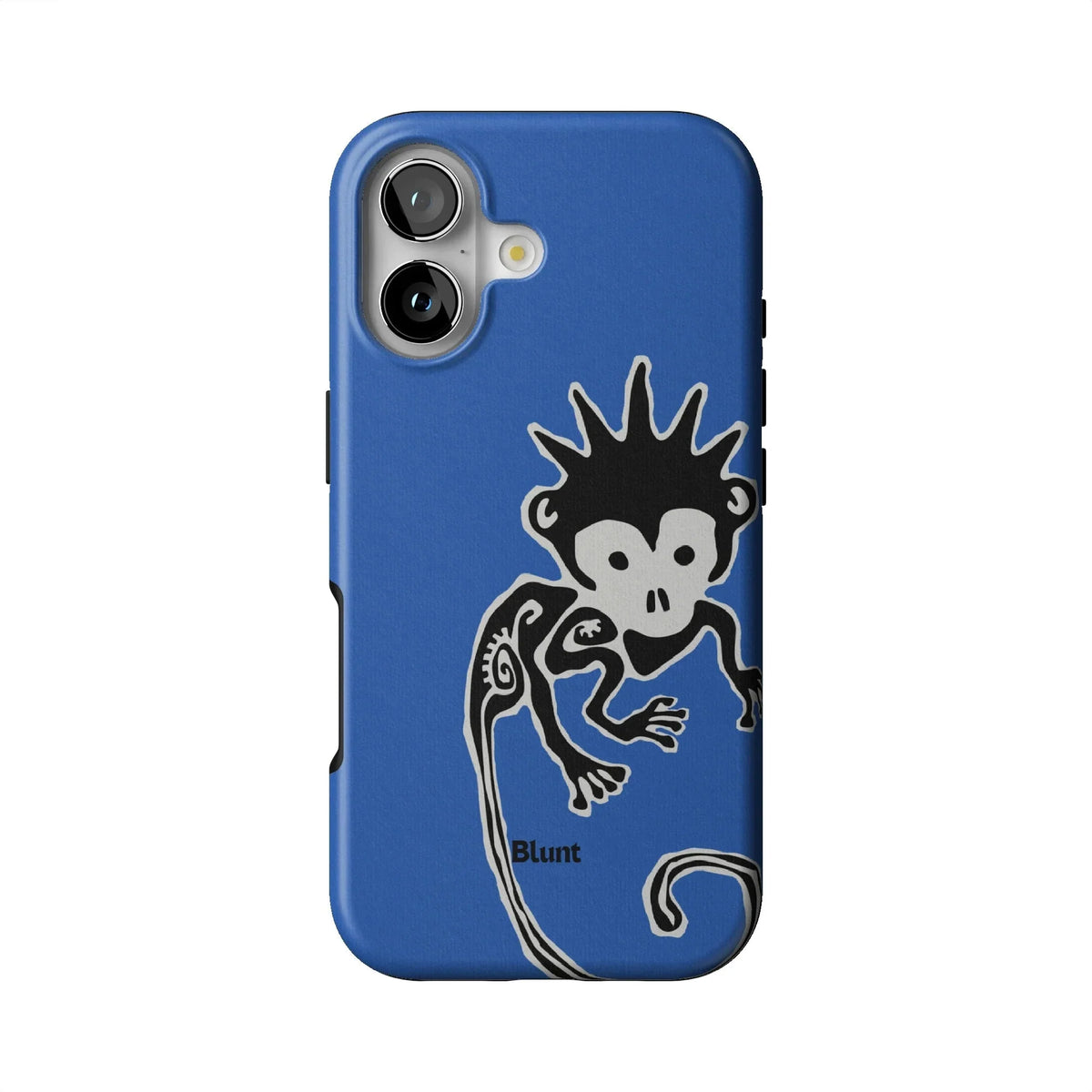 Blue Monkey iPhone Case