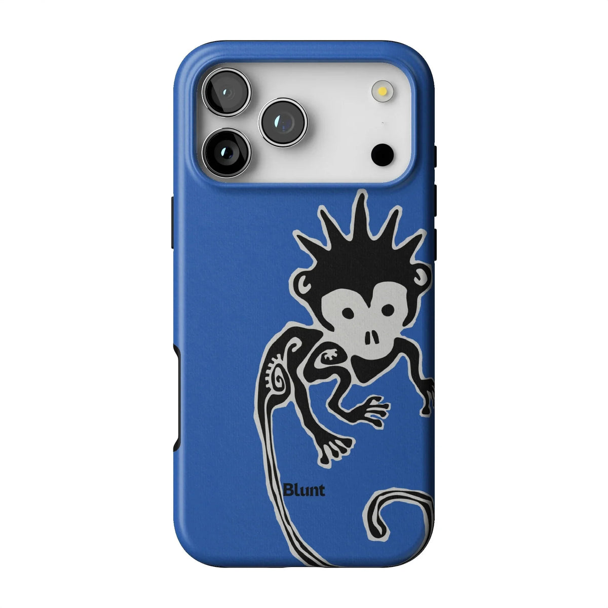 Blue Monkey iPhone Case