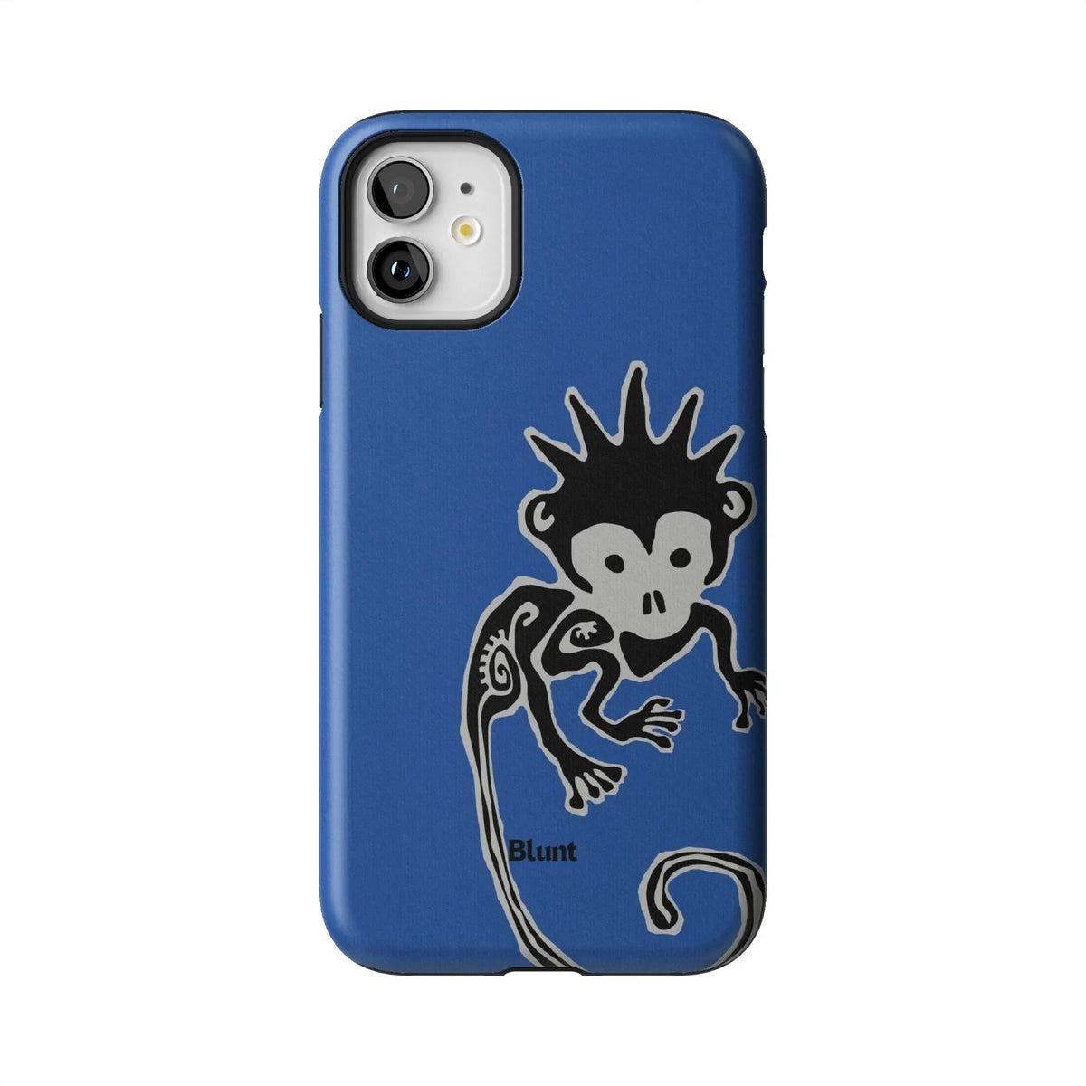 Blue Monkey iPhone Case