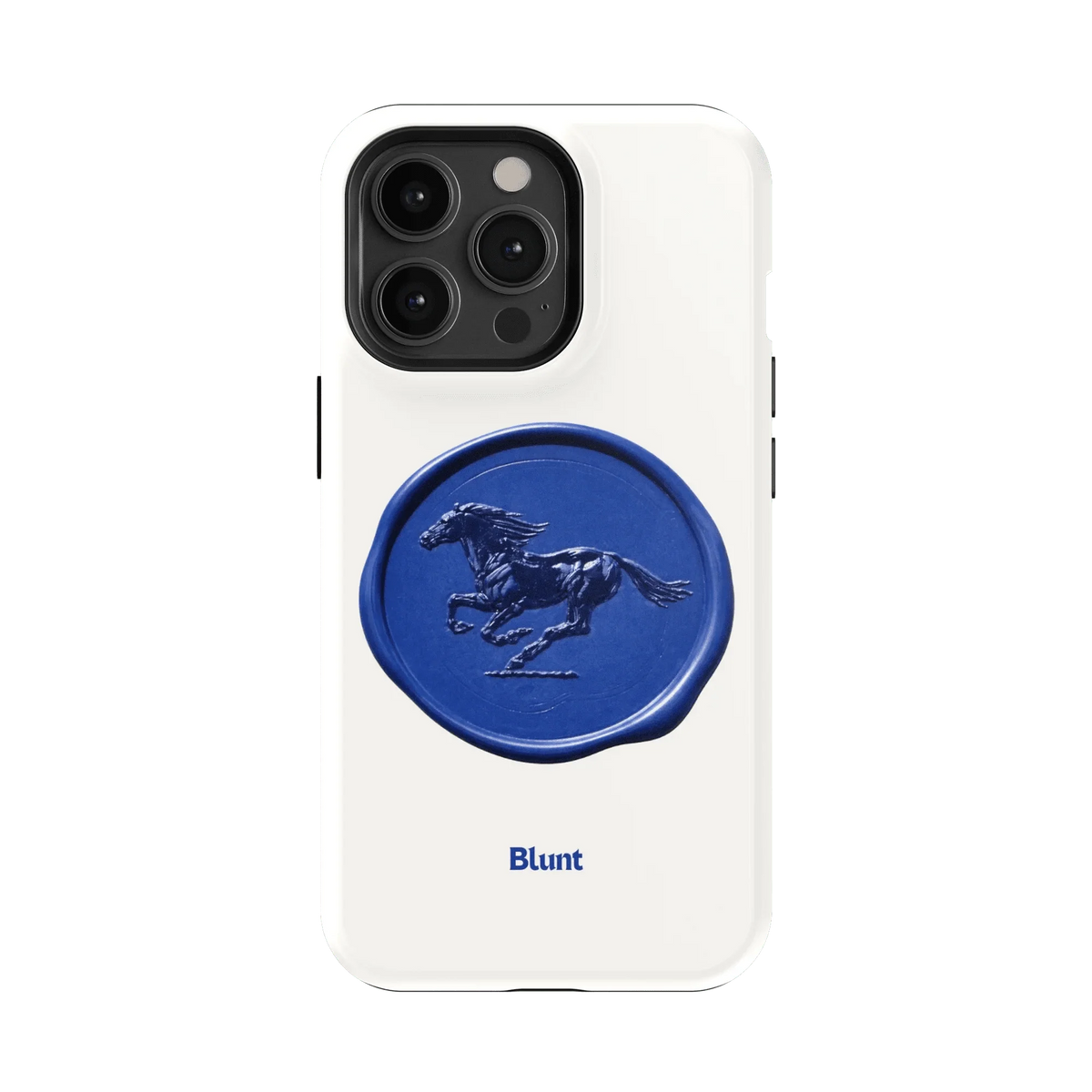 Blue Neigh iPhone Case