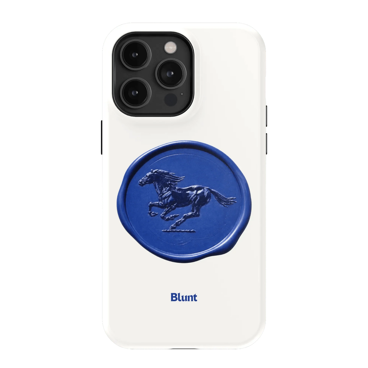 Blue Neigh iPhone Case