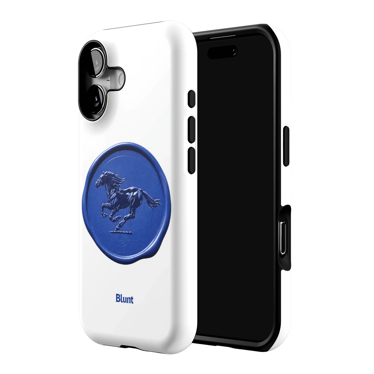 Blue Neigh iPhone Case