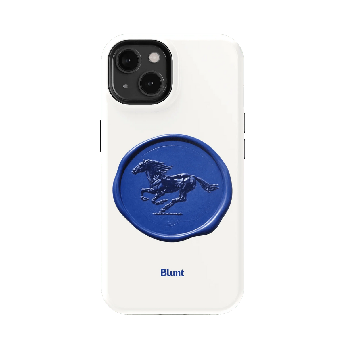 Blue Neigh iPhone Case