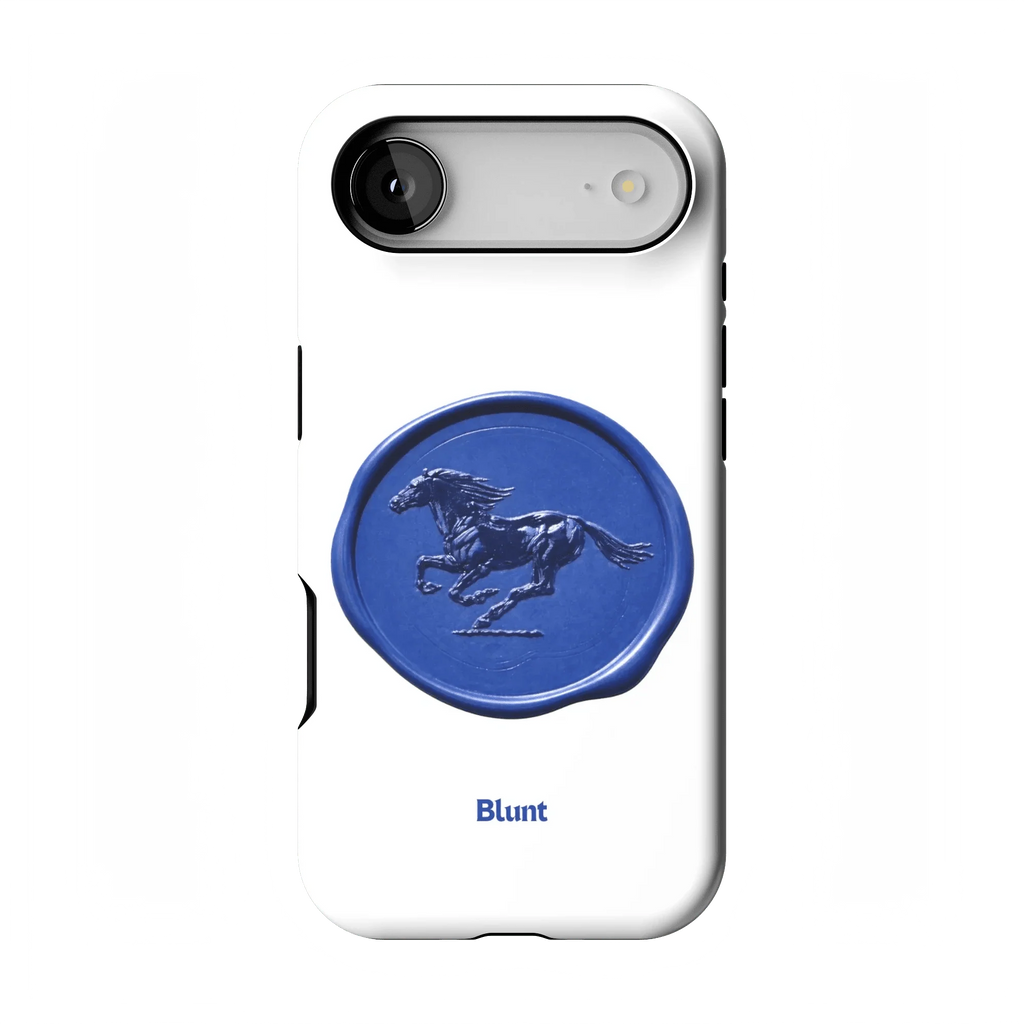 Blue Neigh iPhone Case