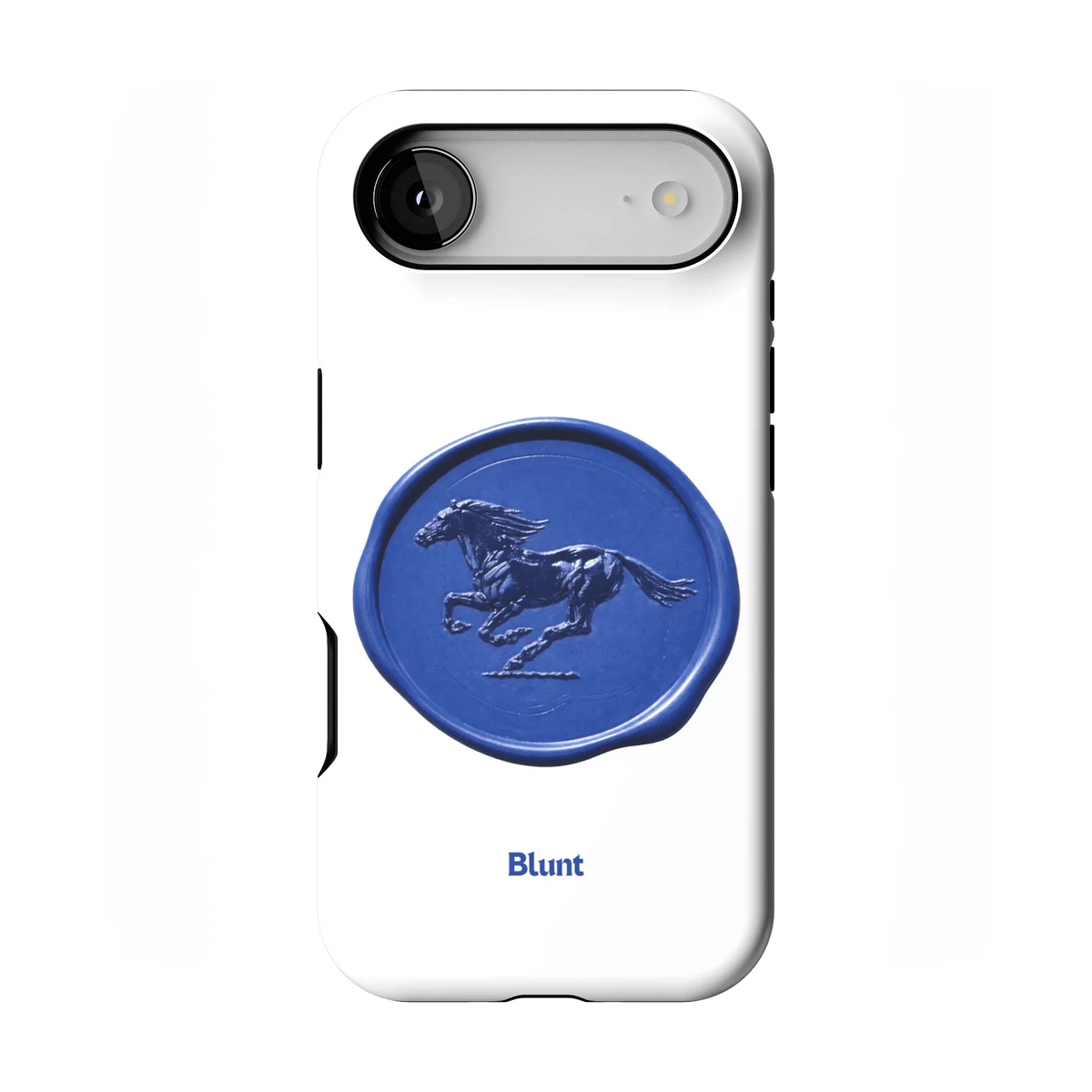 Blue Neigh iPhone Case