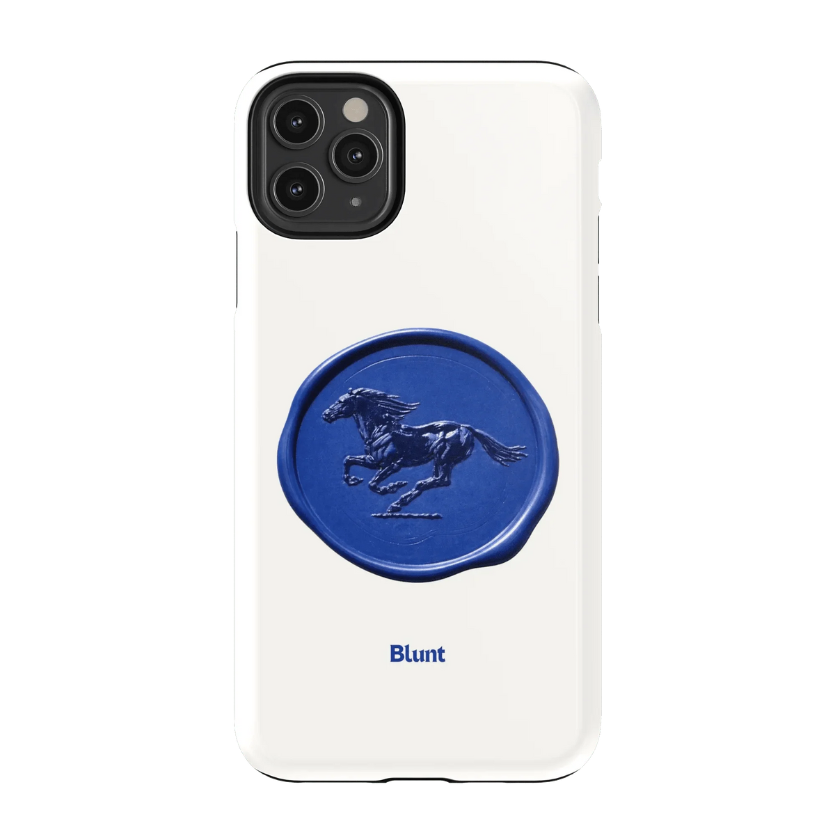 Blue Neigh iPhone Case