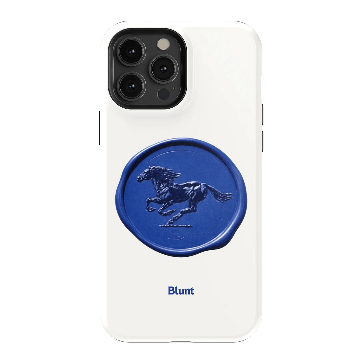 Blue Neigh iPhone Case