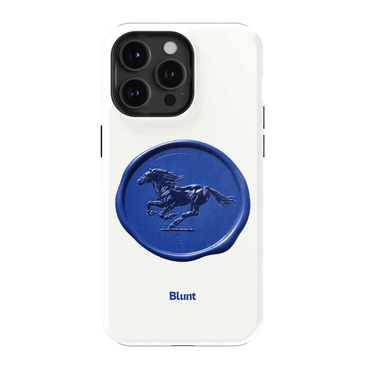Blue Neigh iPhone Case