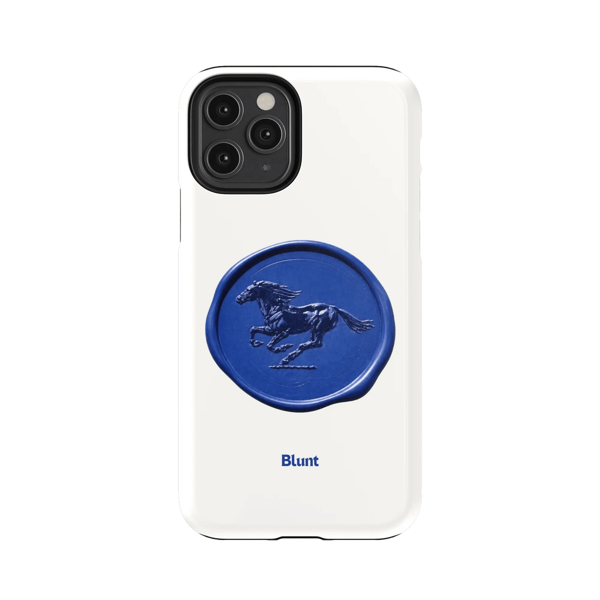 Blue Neigh iPhone Case