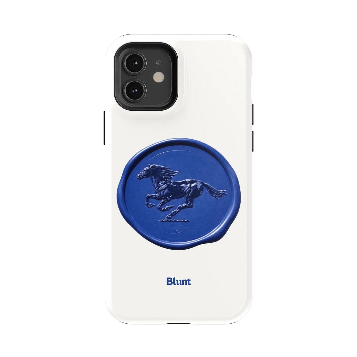 Blue Neigh iPhone Case