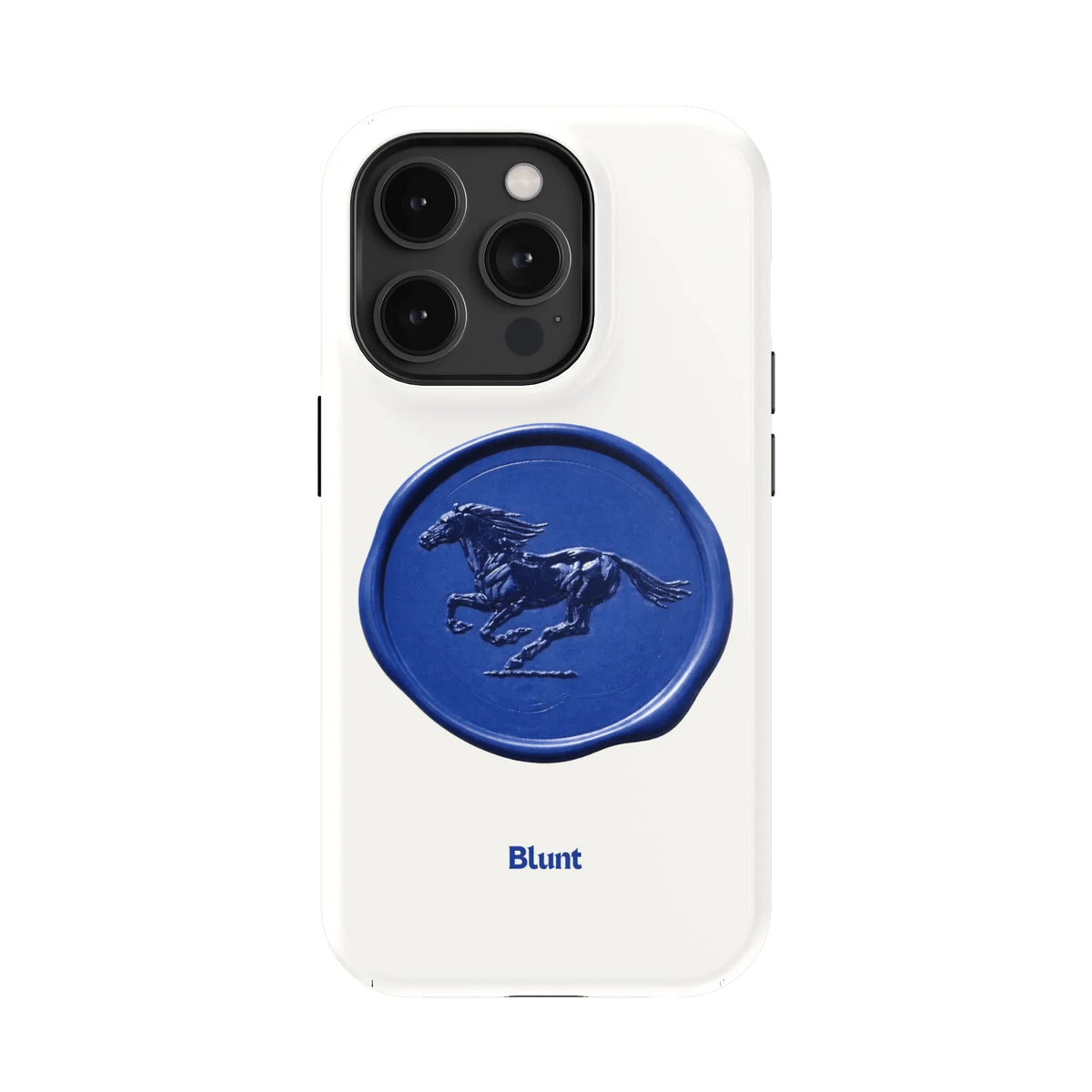 Blue Neigh iPhone Case