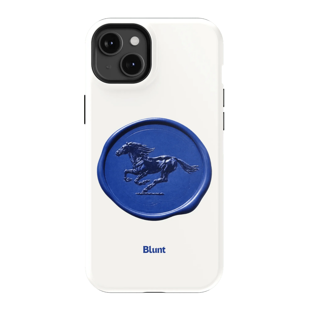 Blue Neigh iPhone Case