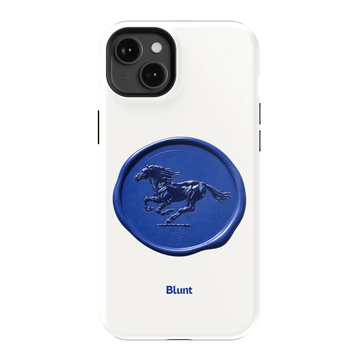 Blue Neigh iPhone Case