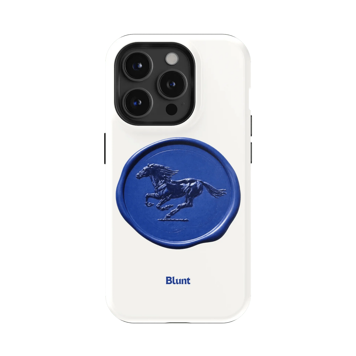 Blue Neigh iPhone Case