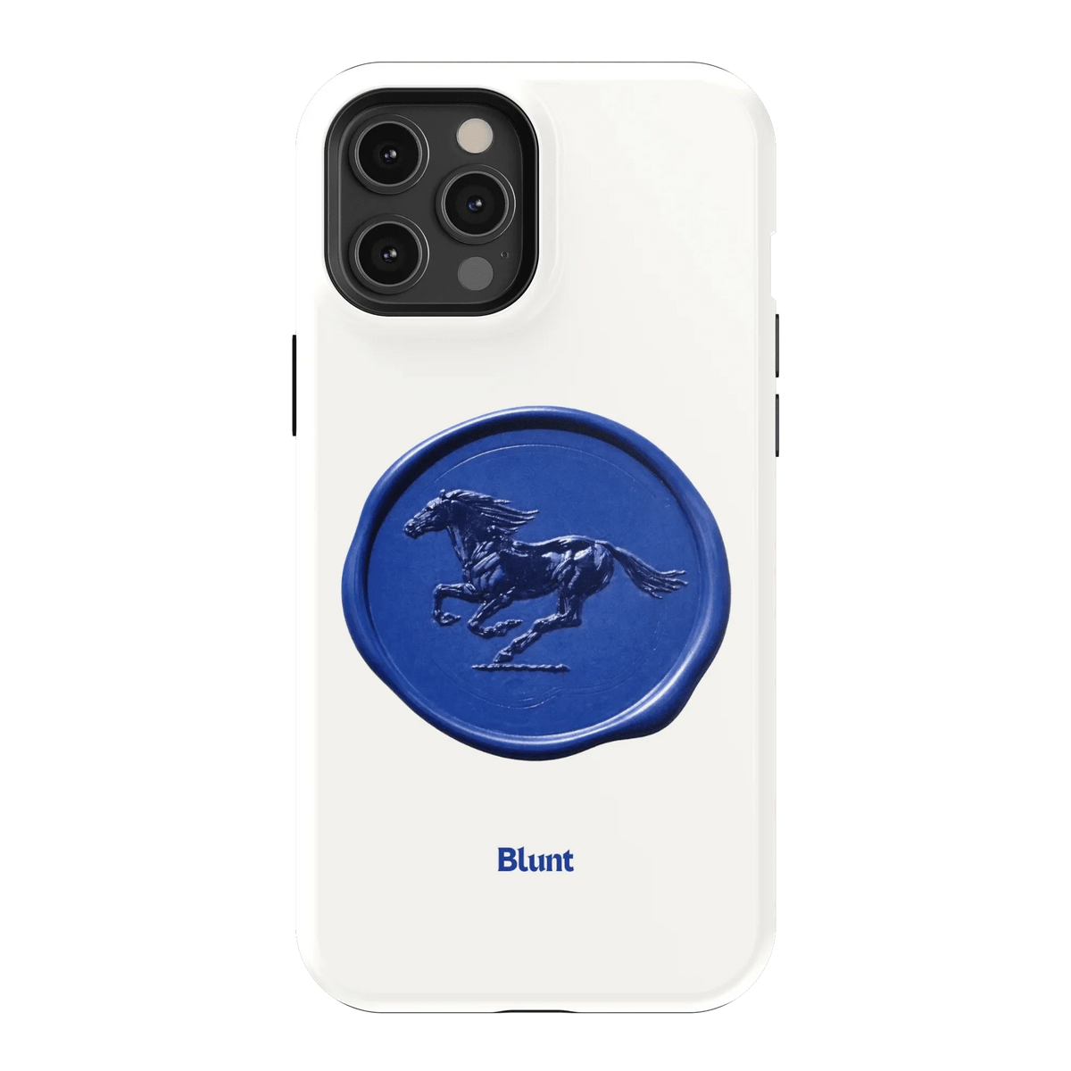 Blue Neigh iPhone Case