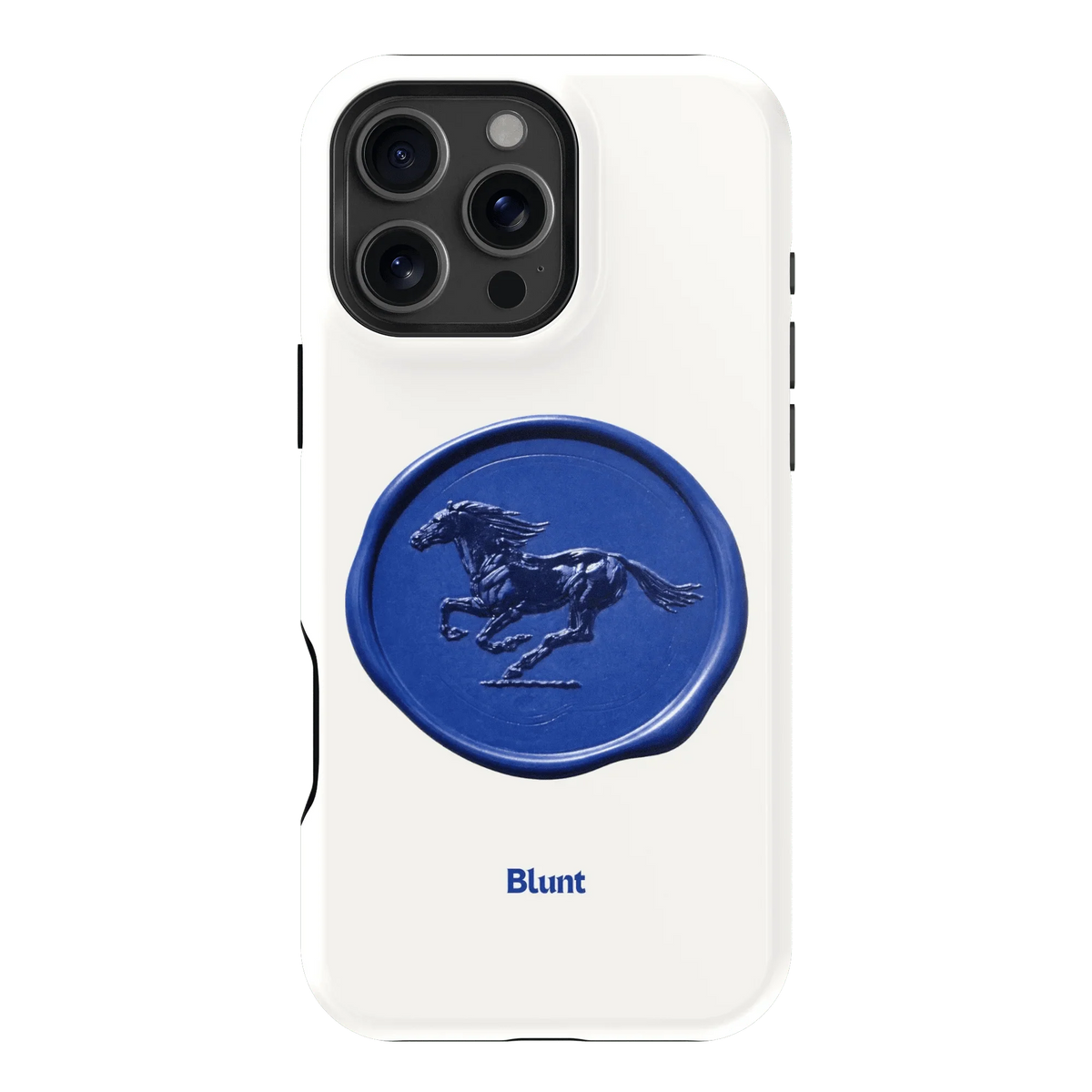 Blue Neigh iPhone Case