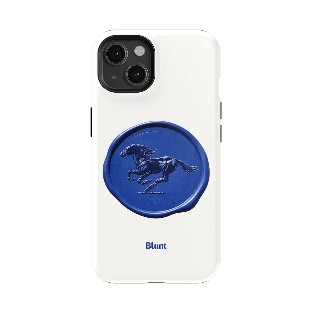 Blue Neigh iPhone Case