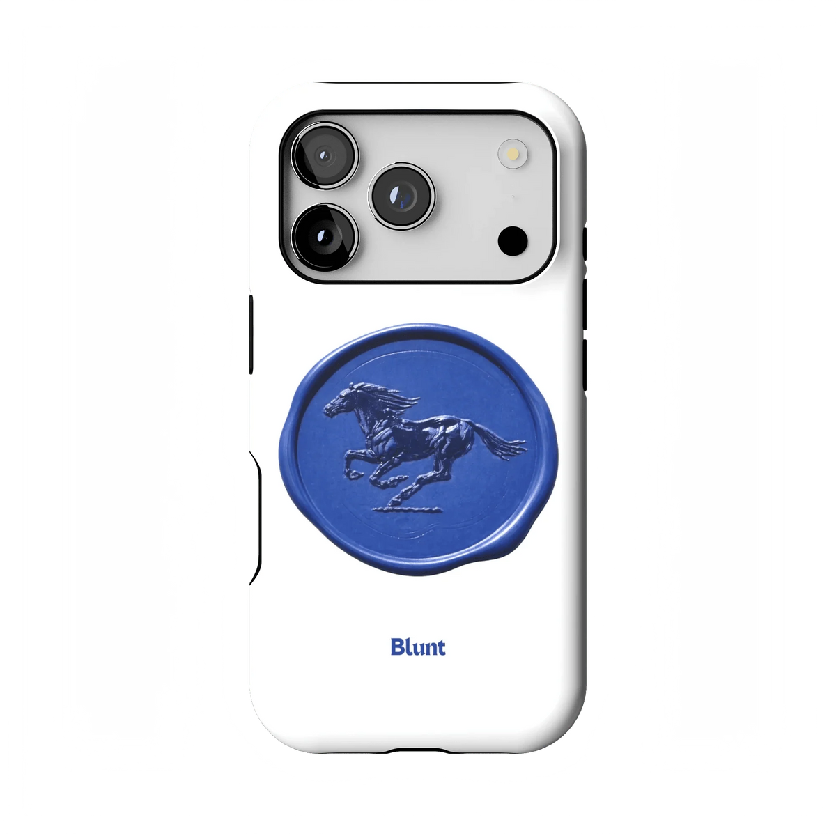 Blue Neigh iPhone Case