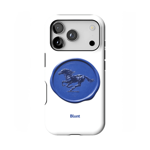 Blue Neigh iPhone Case
