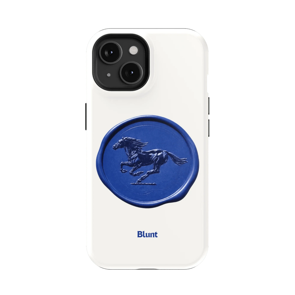 Blue Neigh iPhone Case