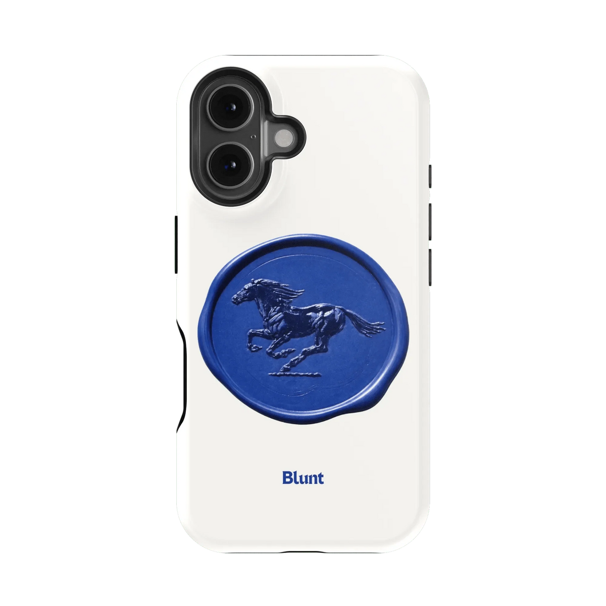 Blue Neigh iPhone Case