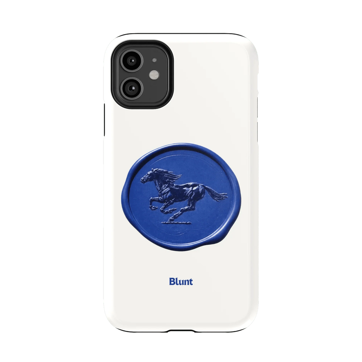 Blue Neigh iPhone Case