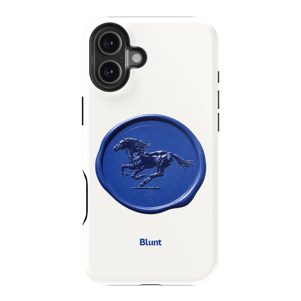 Blue Neigh iPhone Case